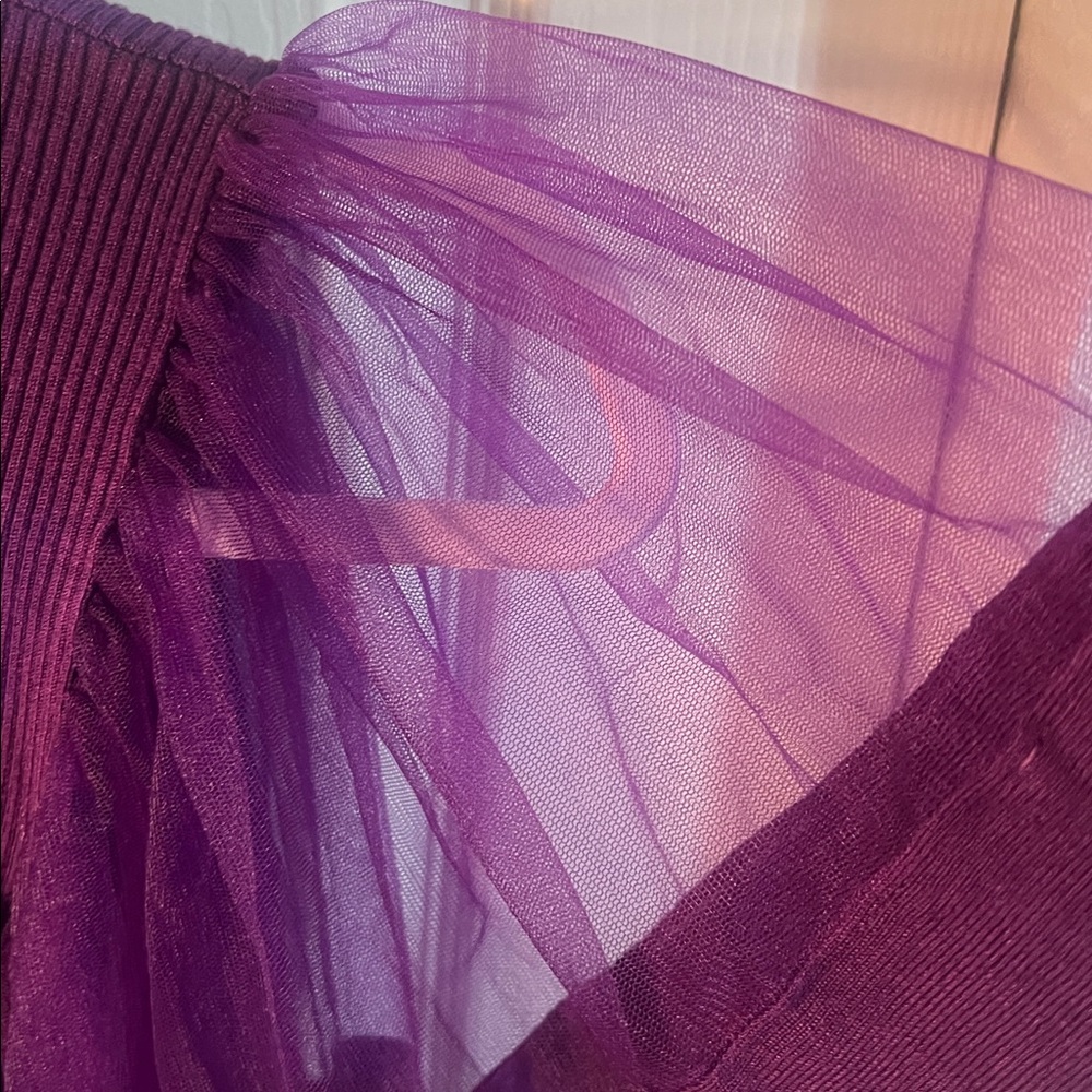 New York & Company Plum Knit top - Picture 4 of 4